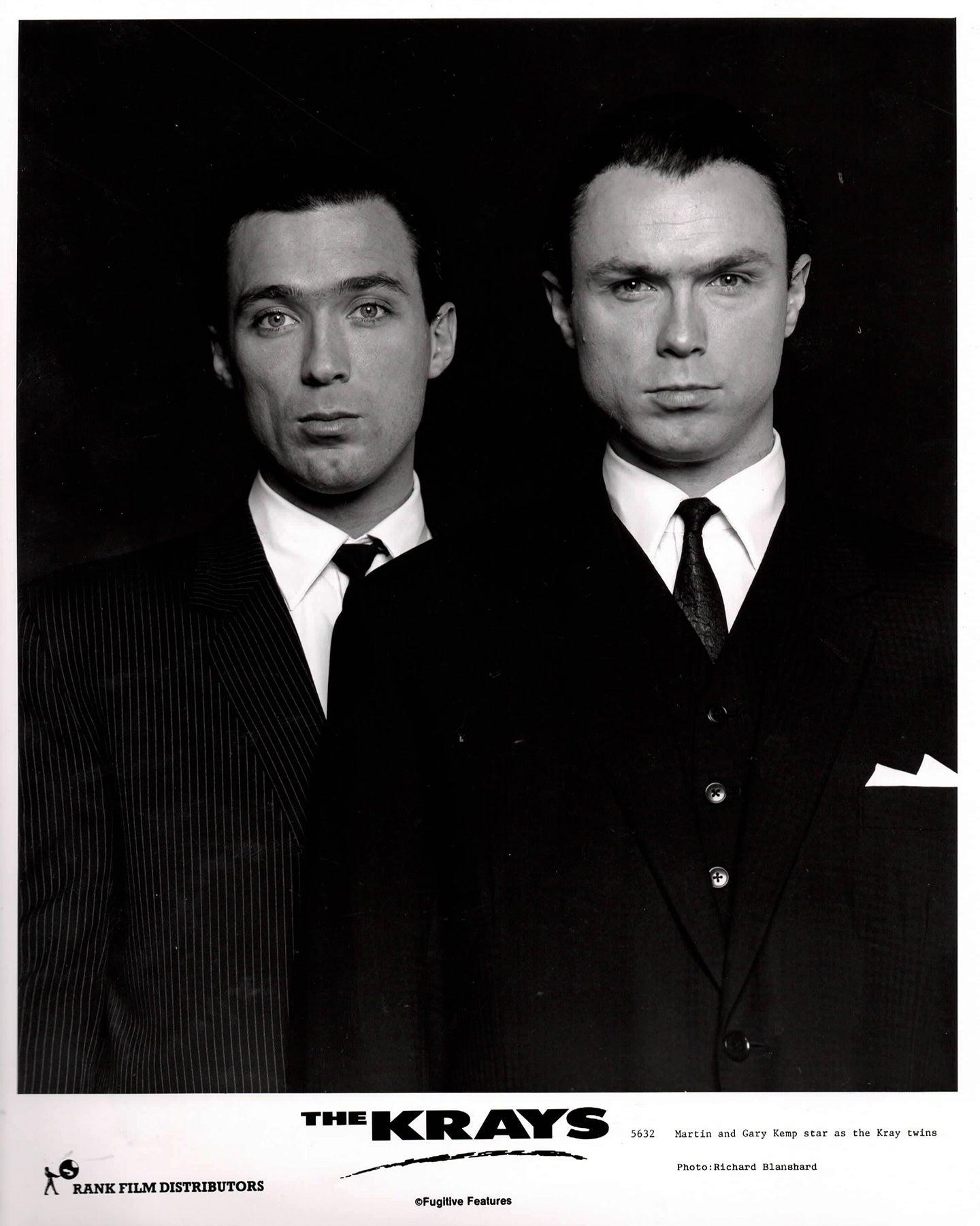 Papier The Krays 1990 Publicity Film Movie Press Still Framed en vente