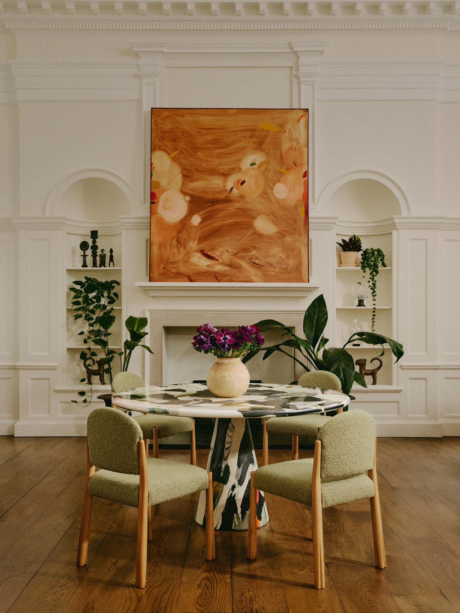 Bouclé The Kudo Dining Chair by Sister by Studio Ashby For Sale