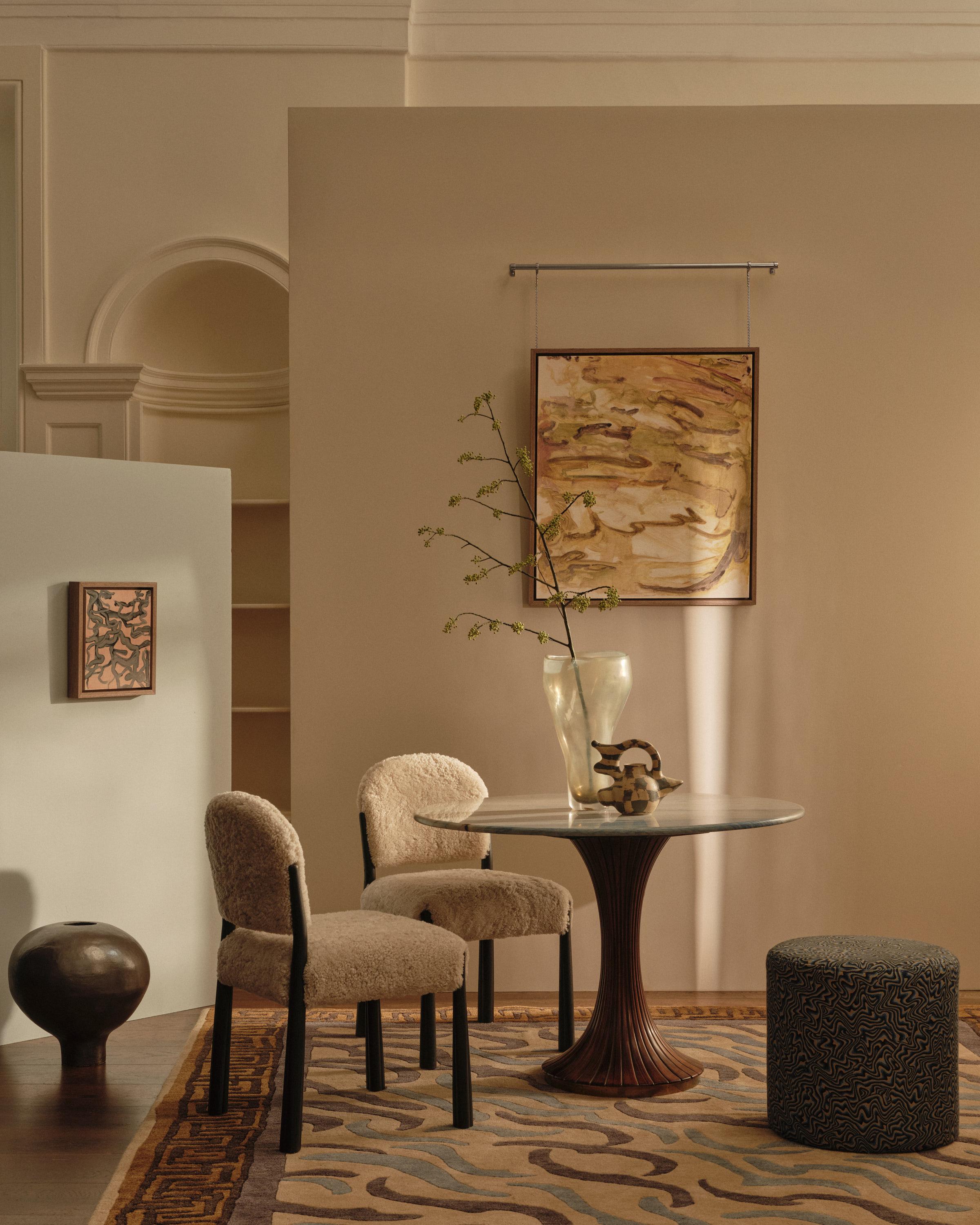 The Kudu Chair in Black Oak by Sister by Studio Ashby For Sale 1
