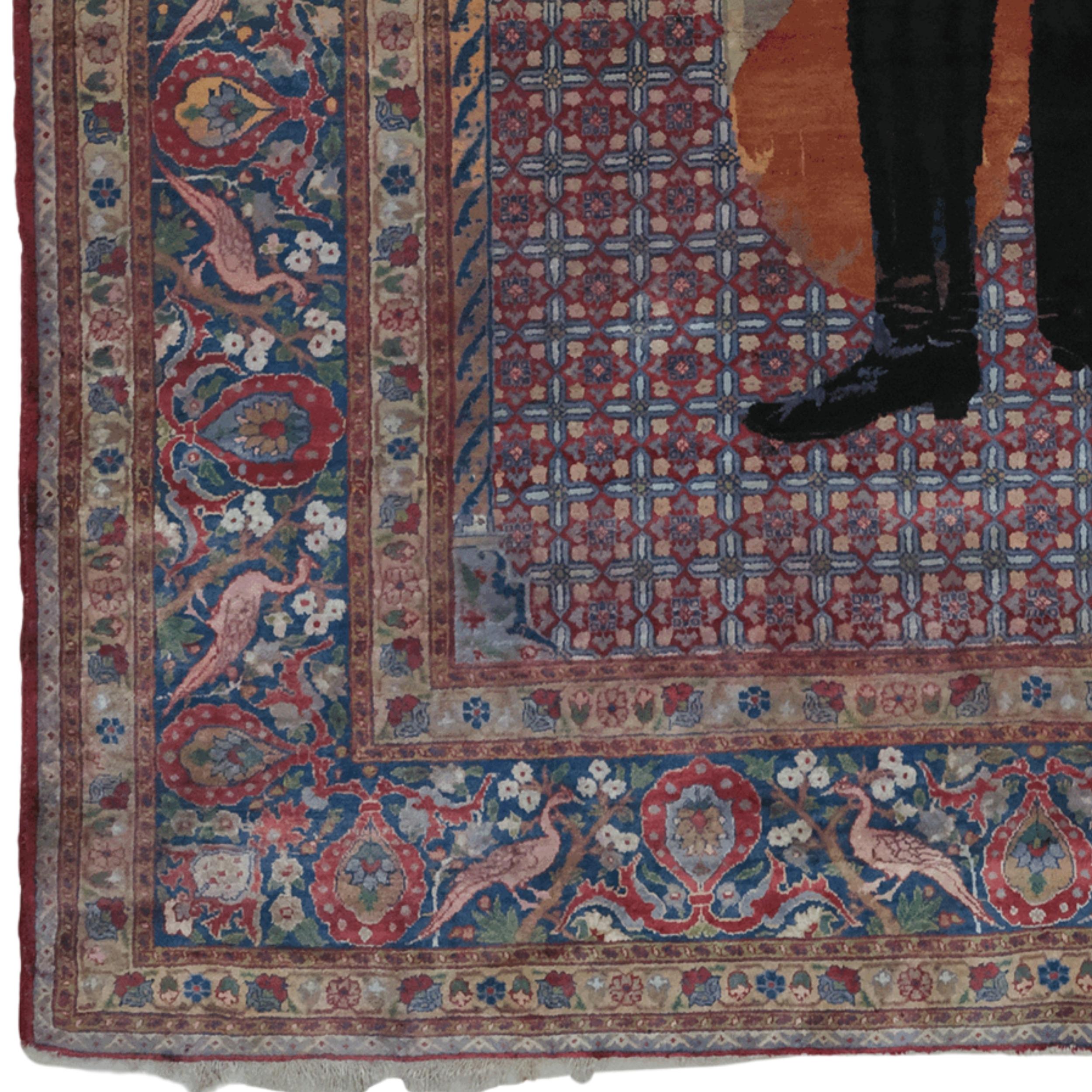 The Kumkapi Silk Rug Woven for Kaiser Wilhelm II

Among the most exquisite examples of Ottoman weaving artistry stands this silk Kumkapi rug, woven in the late 19th century in Istanbul’s famed Kumkapi workshops by the celebrated master Hagop