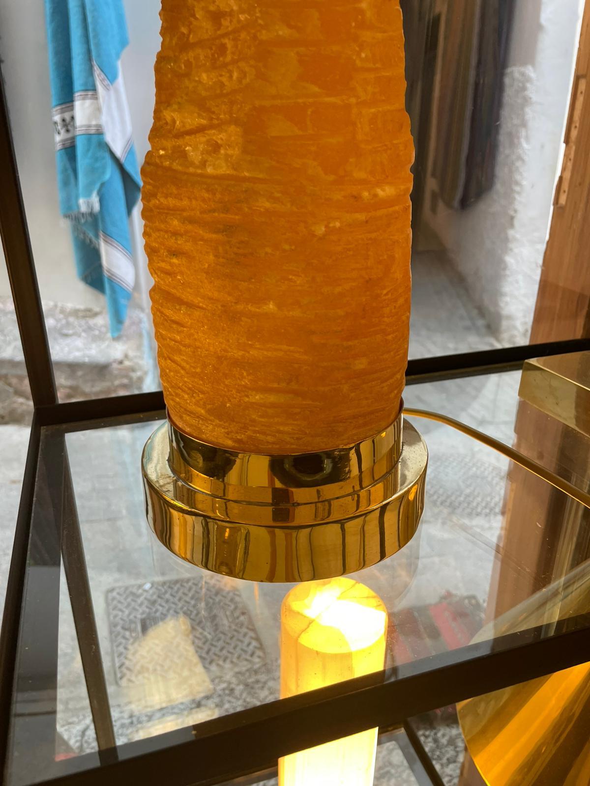 Illuminate your interior with the bold sophistication of the Brass Volcano Lamp — a striking fusion of sculptural artistry and refined craftsmanship. Expertly crafted from high-quality polished brass, this lamp features a distinctive