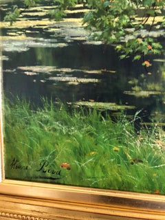 "The Lake at Nenuphars" by Henri Biva