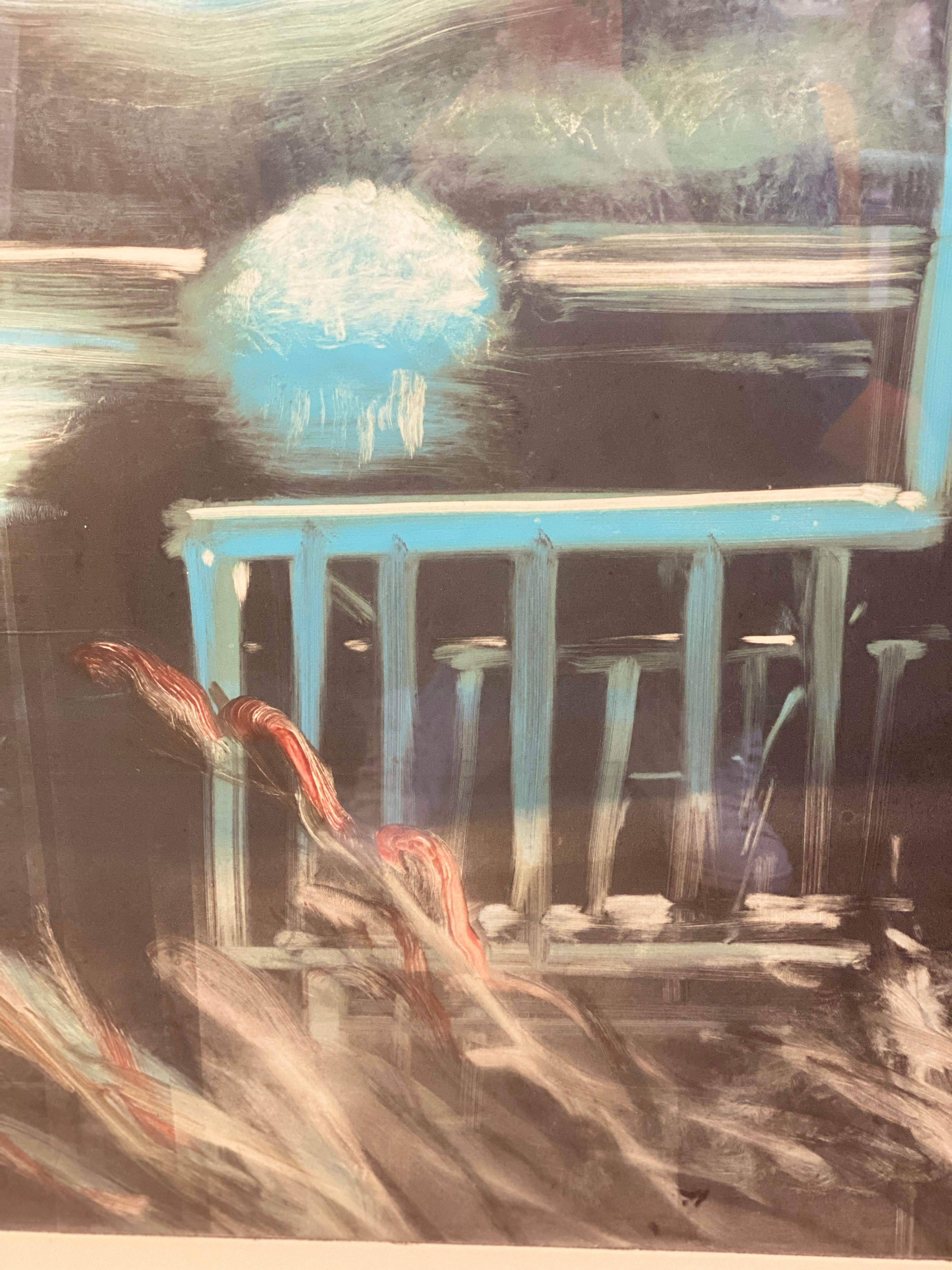 The Lake II - Michael Mazur 1985 For Sale 9