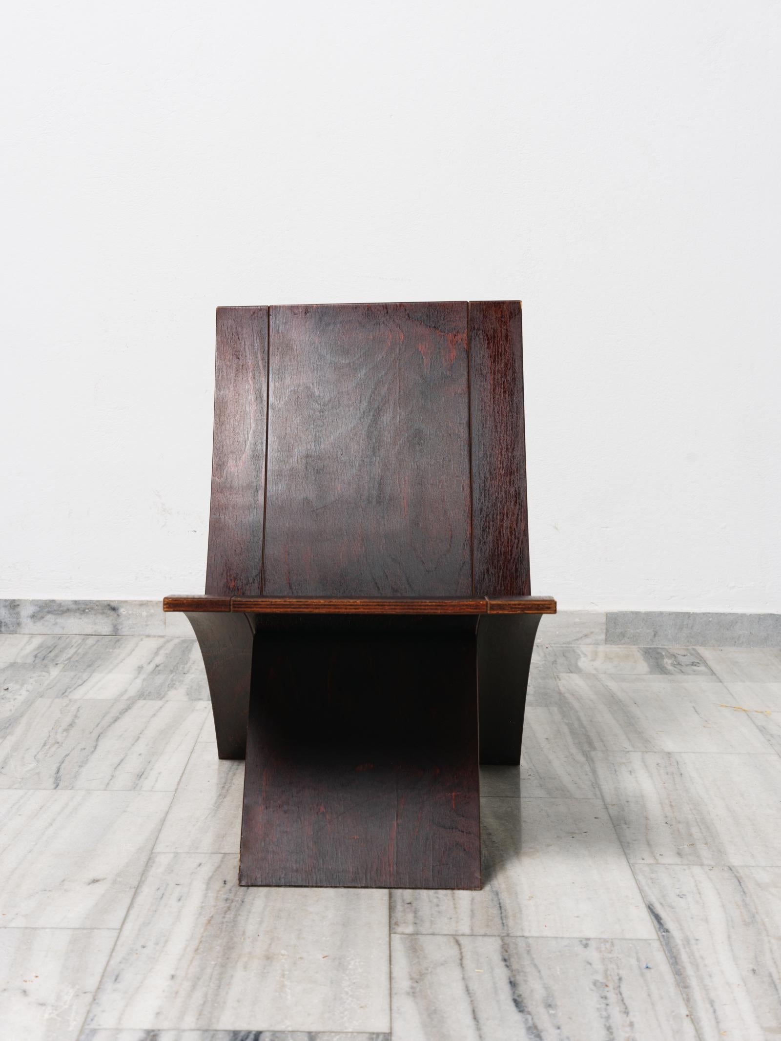 Metà XX secolo La sedia Laminex di Jens Nielsen , Danimarca 1964 Falster Form A in vendita