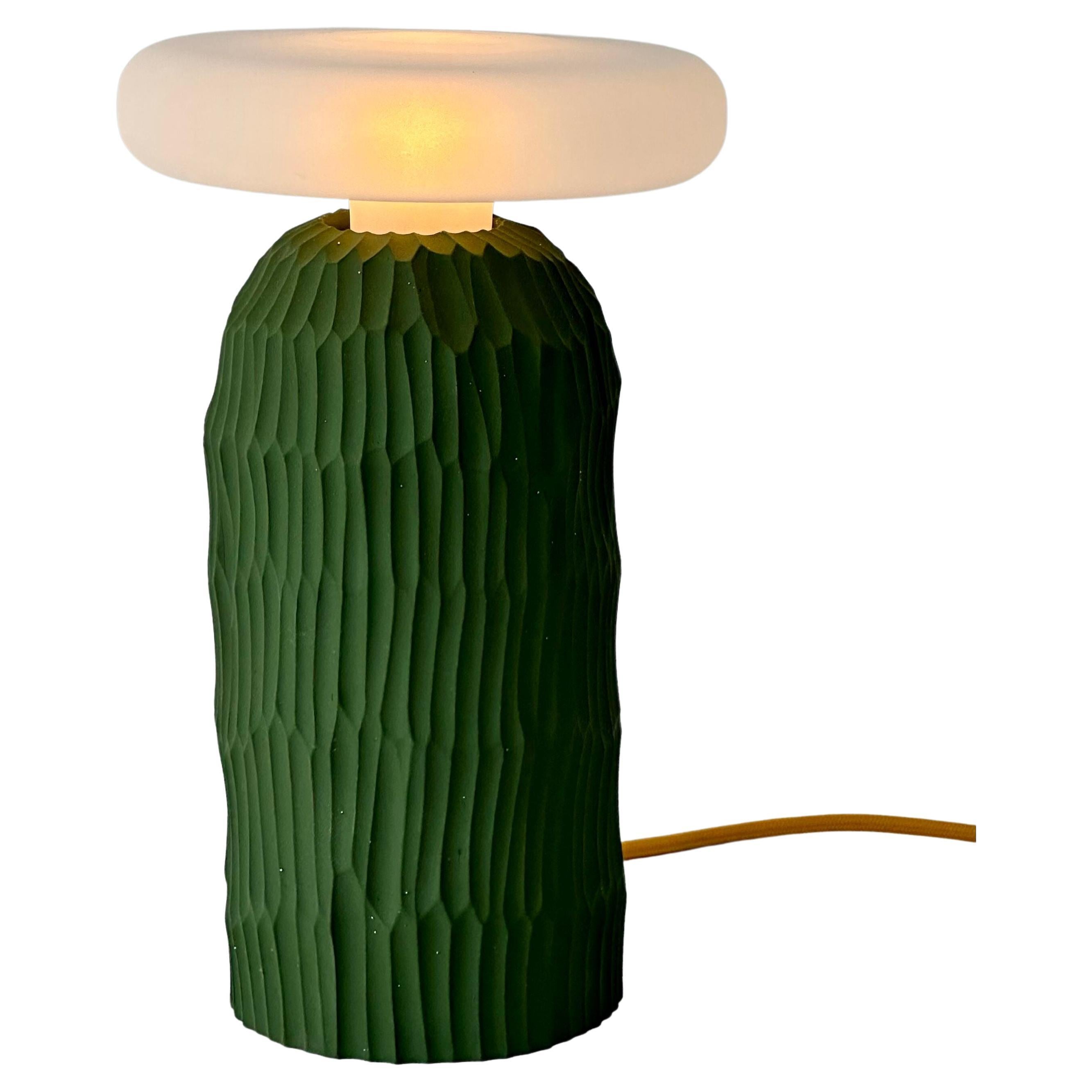 The Lamp, Flat in Olive Green For Sale