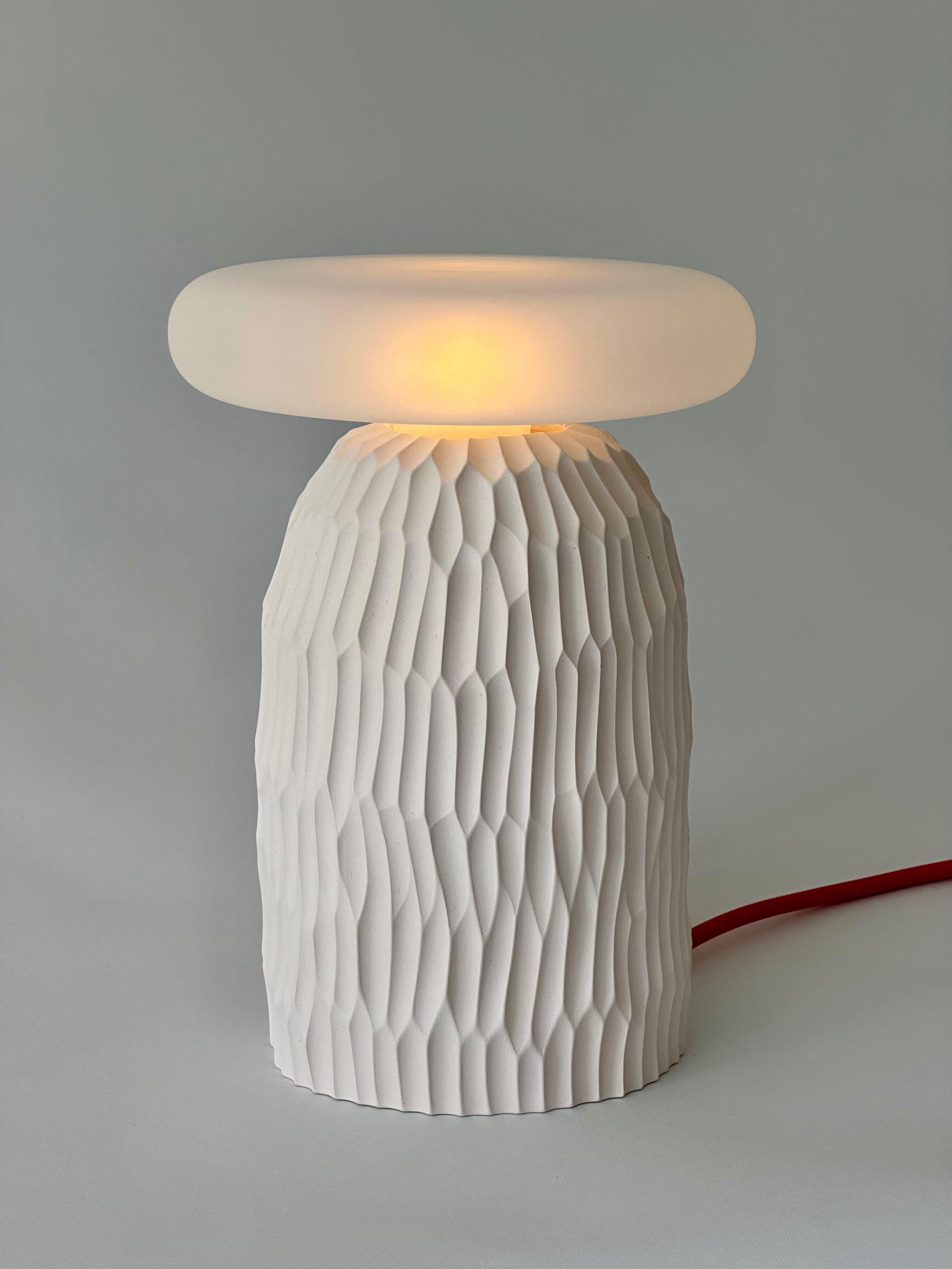 The Lamp, Flat in White For Sale 5