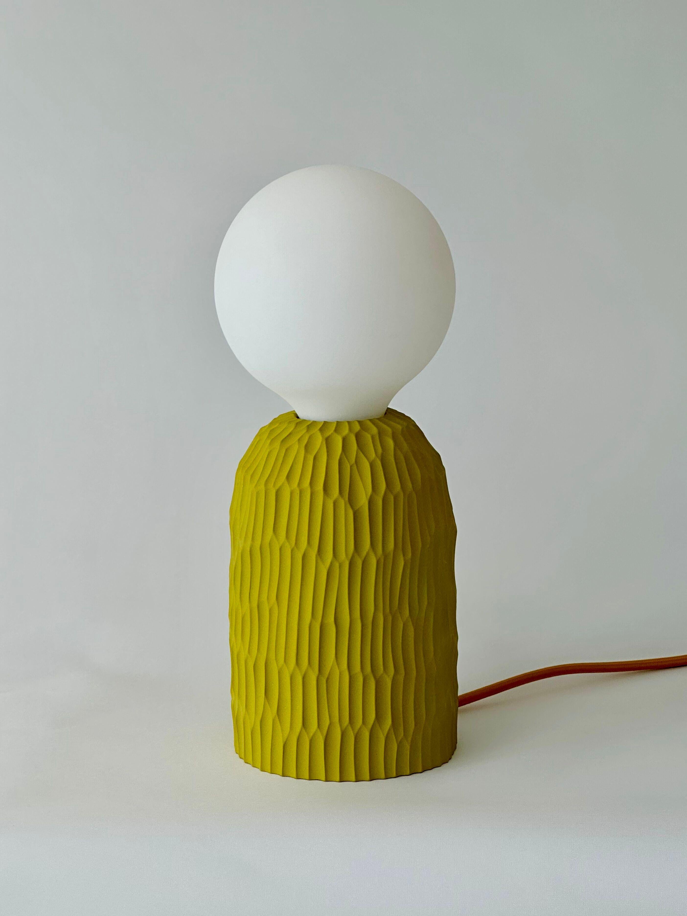 The Lamp, Globe in Lime Green  For Sale 7
