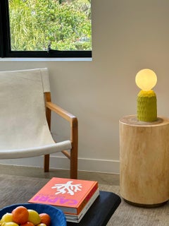 The Lamp, Globe in Lime Green