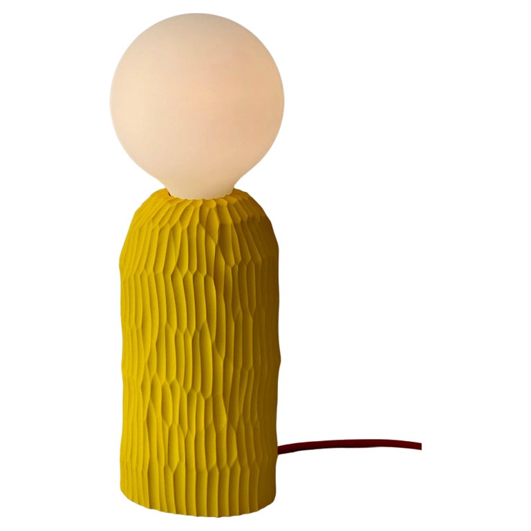 The Lamp, Globe in Yellow For Sale at 1stDibs