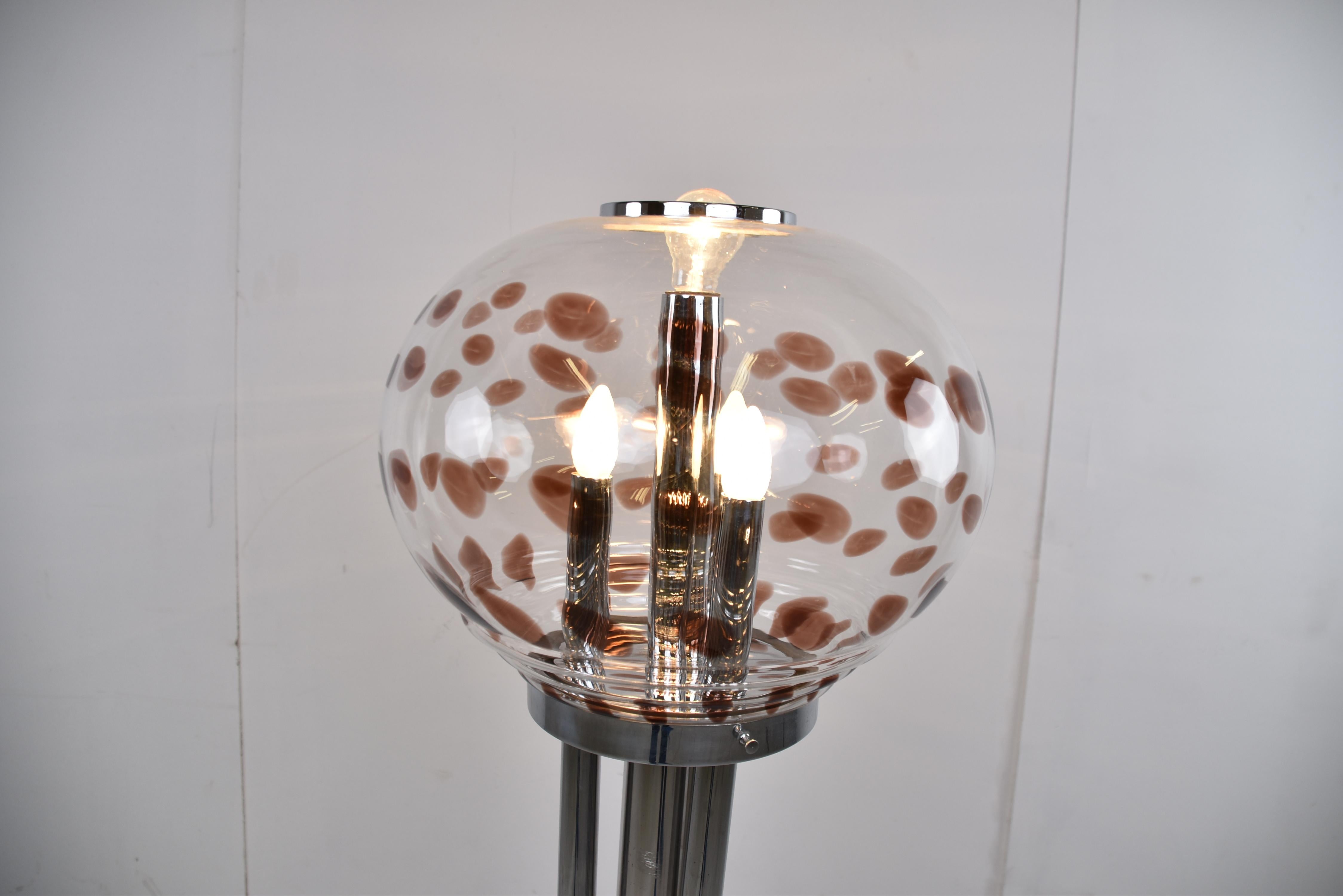 Lamp Vintage Mazzega Floor Lamp, 1960s For Sale 1