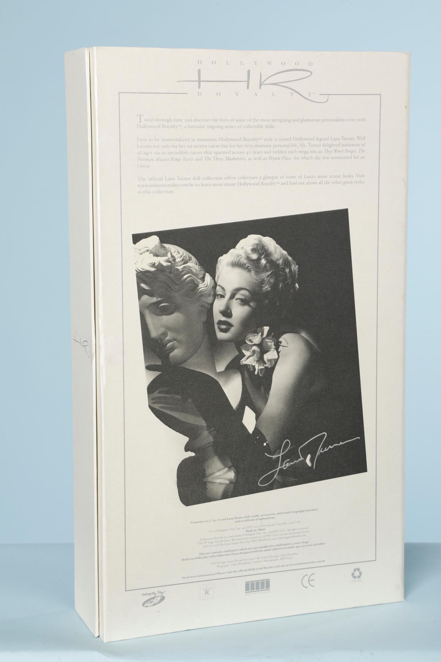 La muñeca de Lana Turner / Realeza de Hollywood en Excelente estado para la venta en Saint-Ouen-Sur-Seine, FR