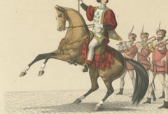 The Lance Bearer and Musicians: A Grand Swiss Procession in Bern, 19. Jahrhundert