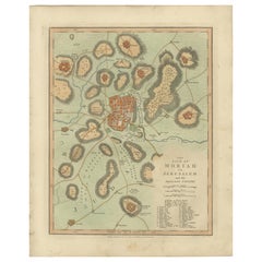 The Land of Moriah or Jerusalem & the Adjacent Country — Biblical City Map, 1814