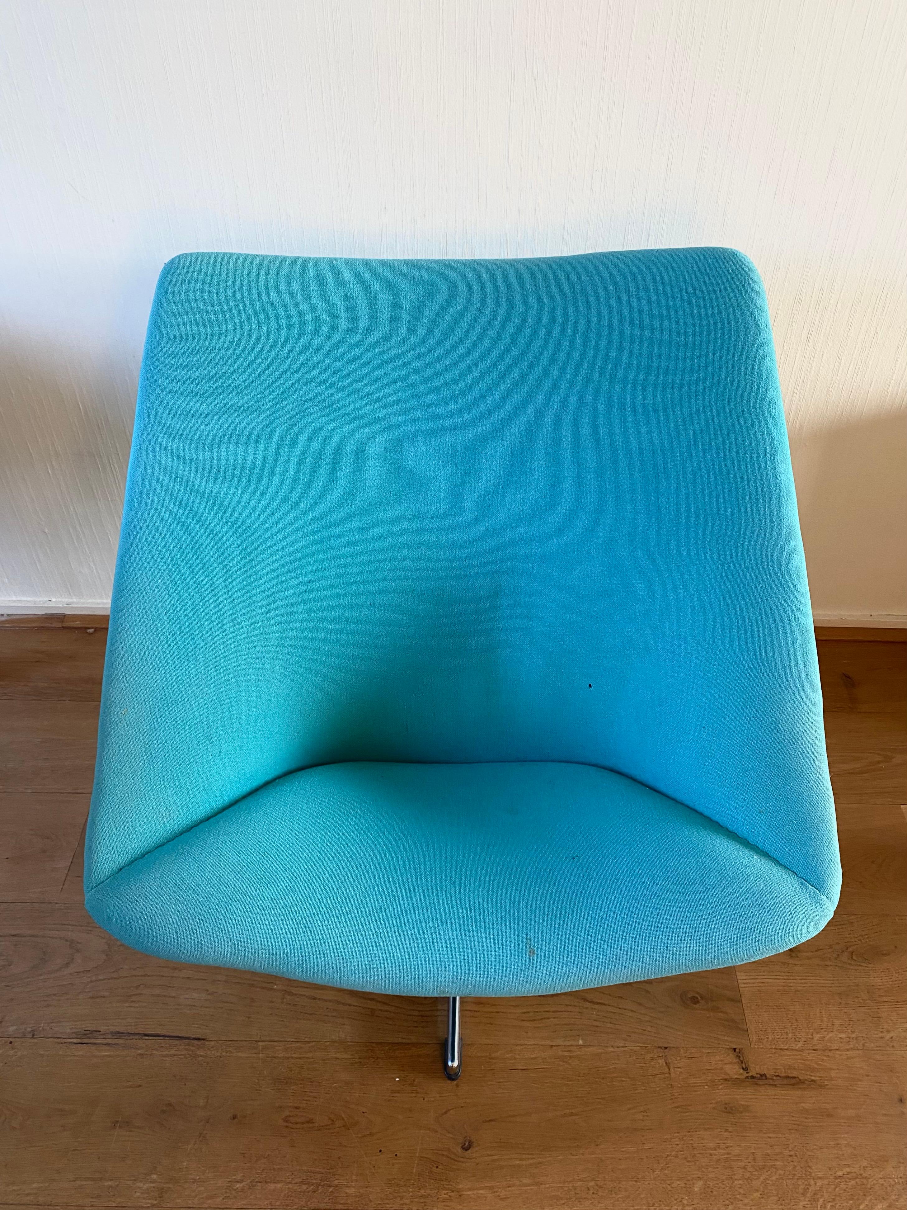 Mid-Century Modern La grande et rare chaise à huîtres Artifort de Pierre Paulin, années 1960 en vente