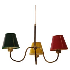 "The Large Pendant" / 2479 by Josef Frank, designed in the 1920s, org. shades