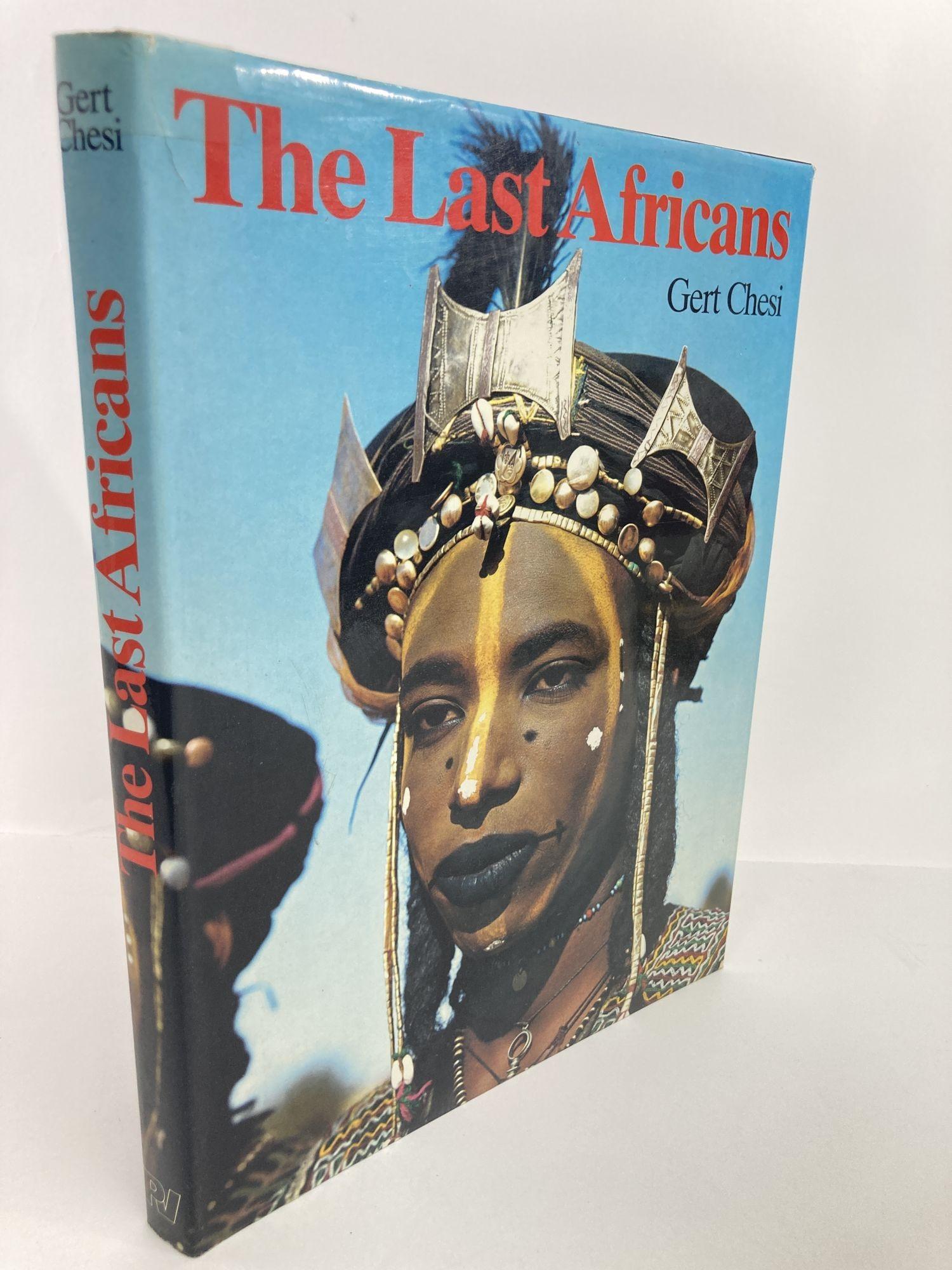 Paper The Last Africans by Gert Chesi Hardcover Book 1981 For Sale