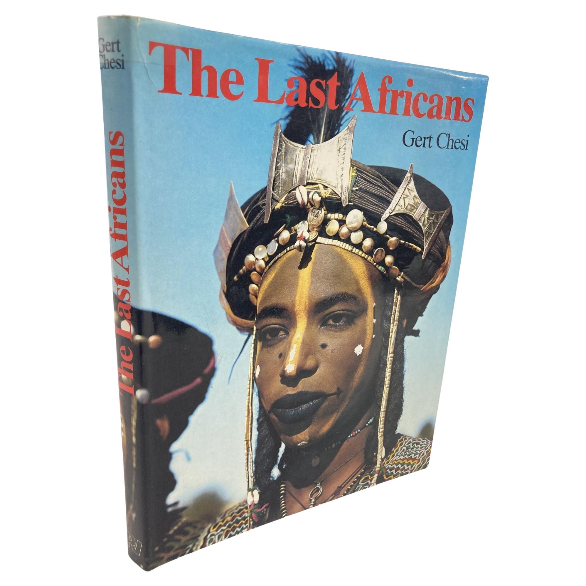 Livre à couverture rigide « The Last Africans » de Gert Chesi, 1981