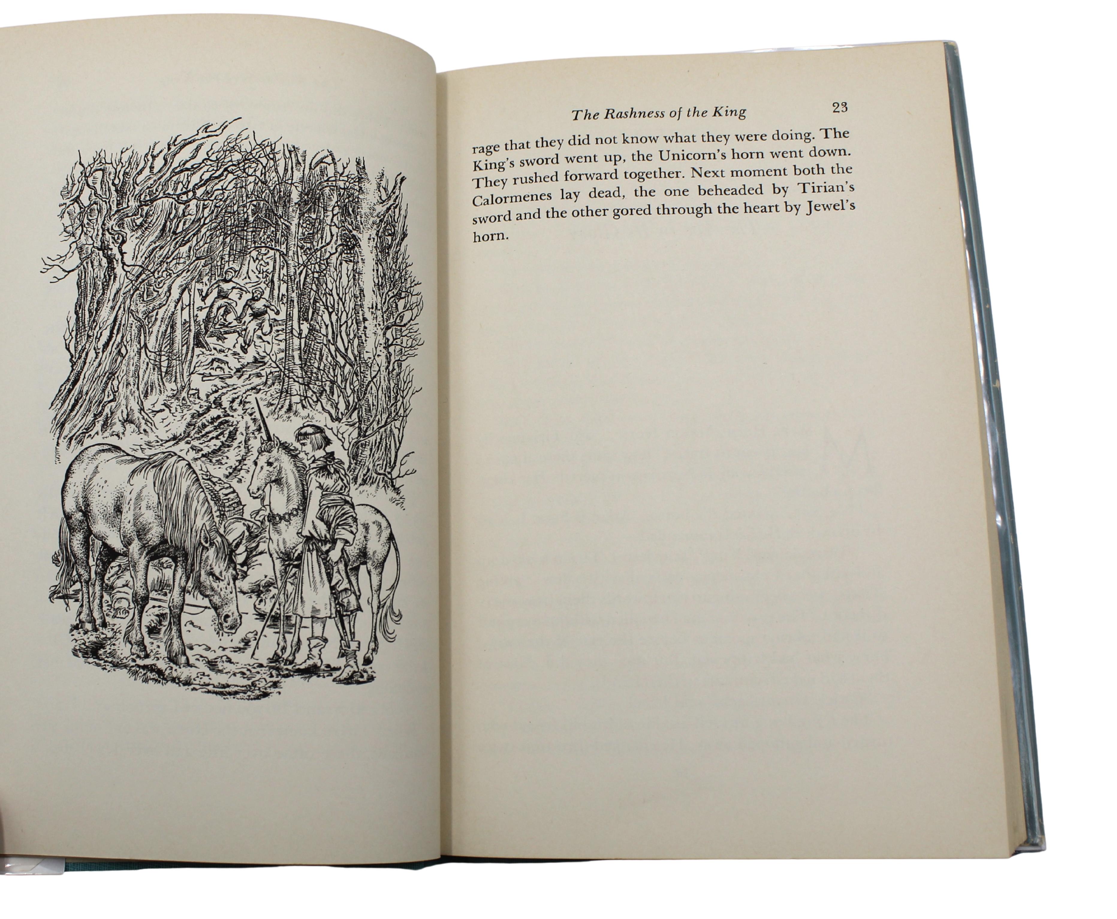 La dernière bataille de C.I.C. Lewis, dédicacé et illustré par Pauline Baynes, 1956 Bon état - En vente à Colorado Springs, CO