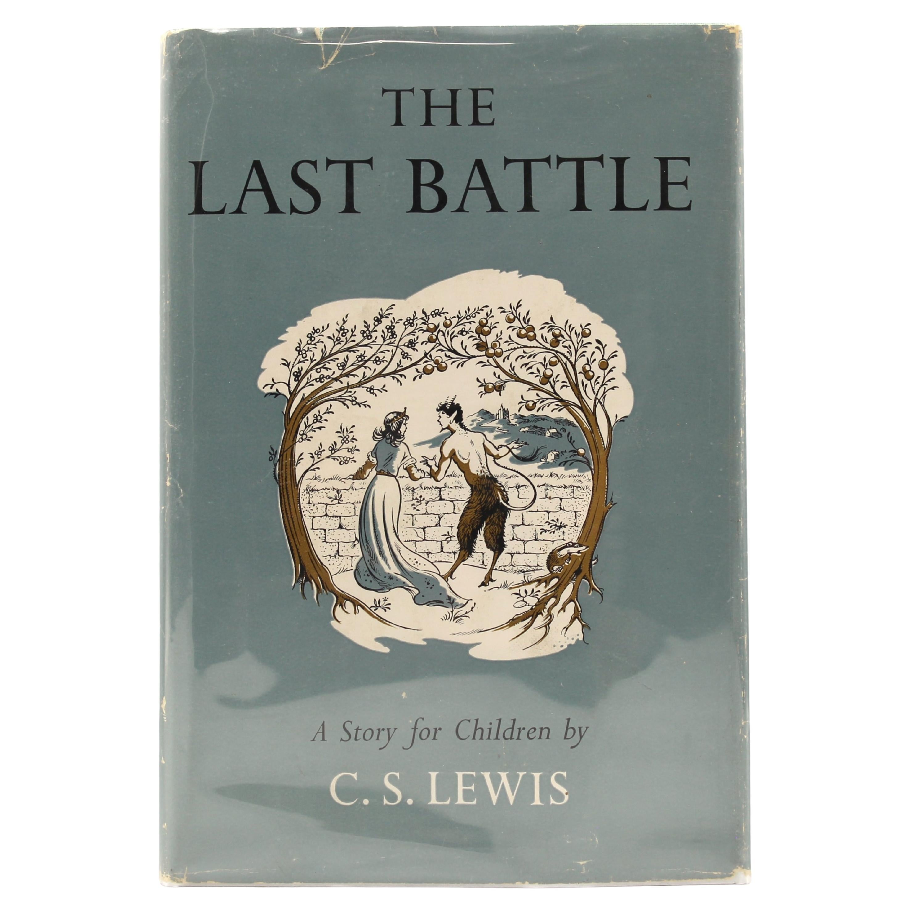 La dernière bataille de C.I.C. Lewis, dédicacé et illustré par Pauline Baynes, 1956