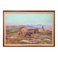 "The Last Days" Original Oil Painting by Ace Powell