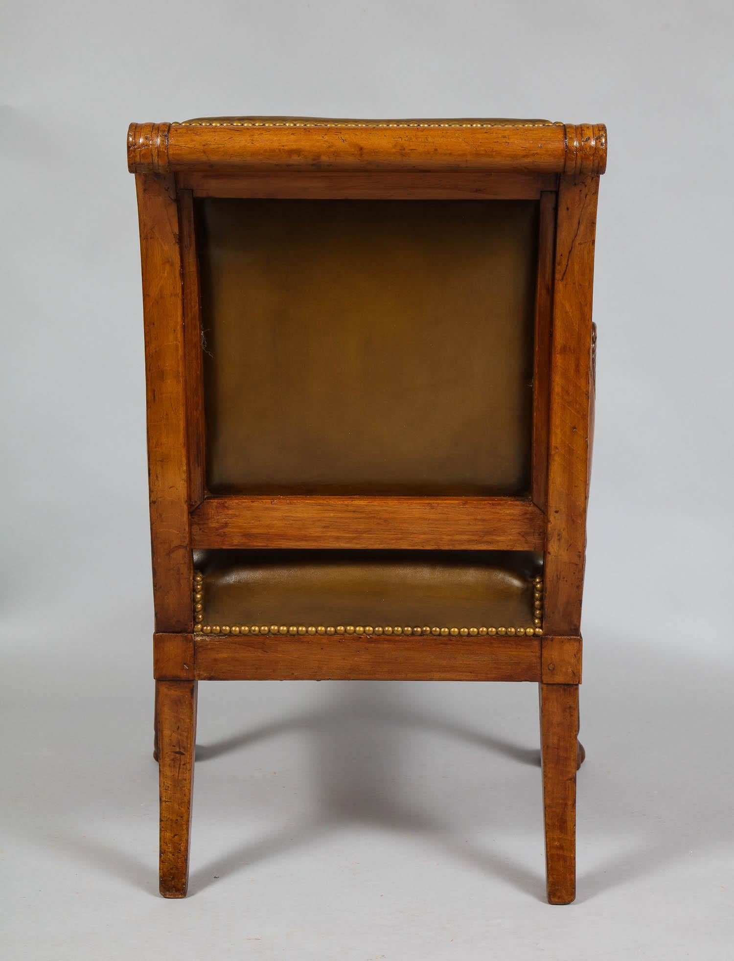 Mahogany The Last King's Chair For Sale