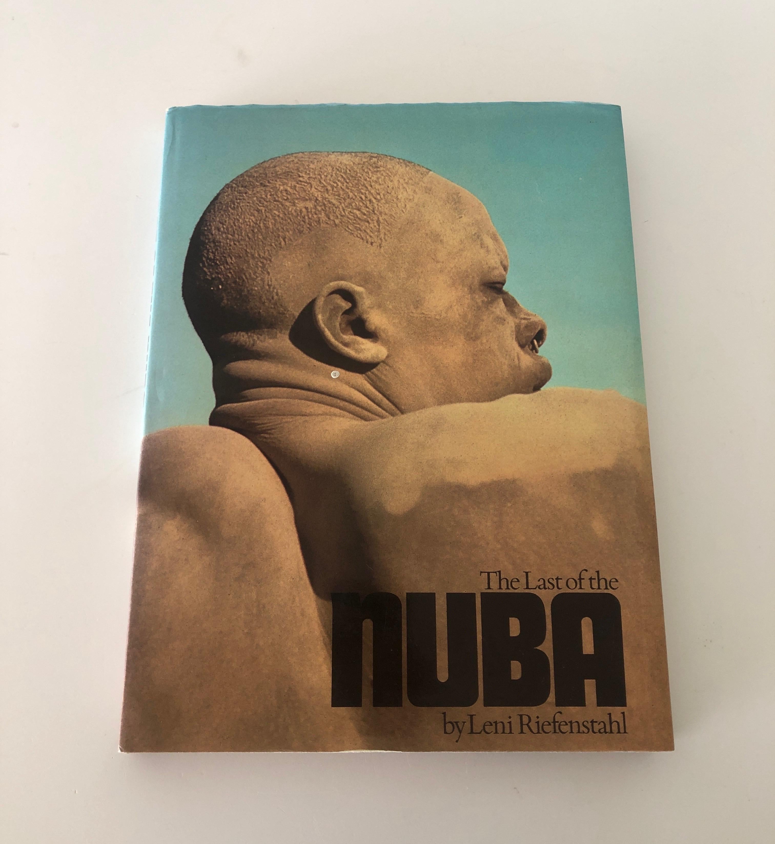 The Last of the Nuba by Leni Riefenstahl Vintage Decorative hardcover book
Publisher ? : ? Harper & Row; 1st edition (January 1, 1974)
Language ? : ? English
Hardcover ? : ? 208 pages
Size: 12 x 9.5 x 0.75.