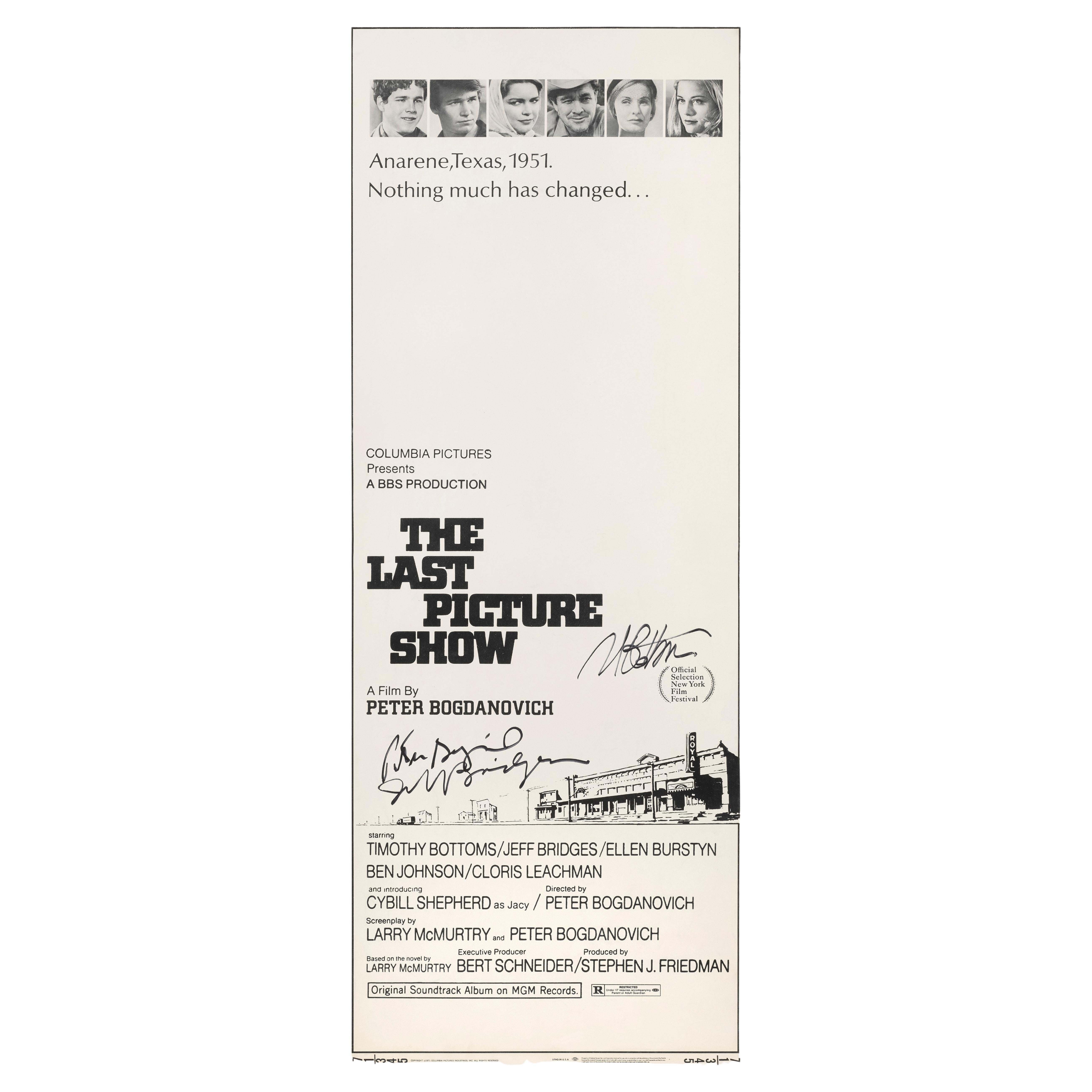 The Last Picture Show For Sale