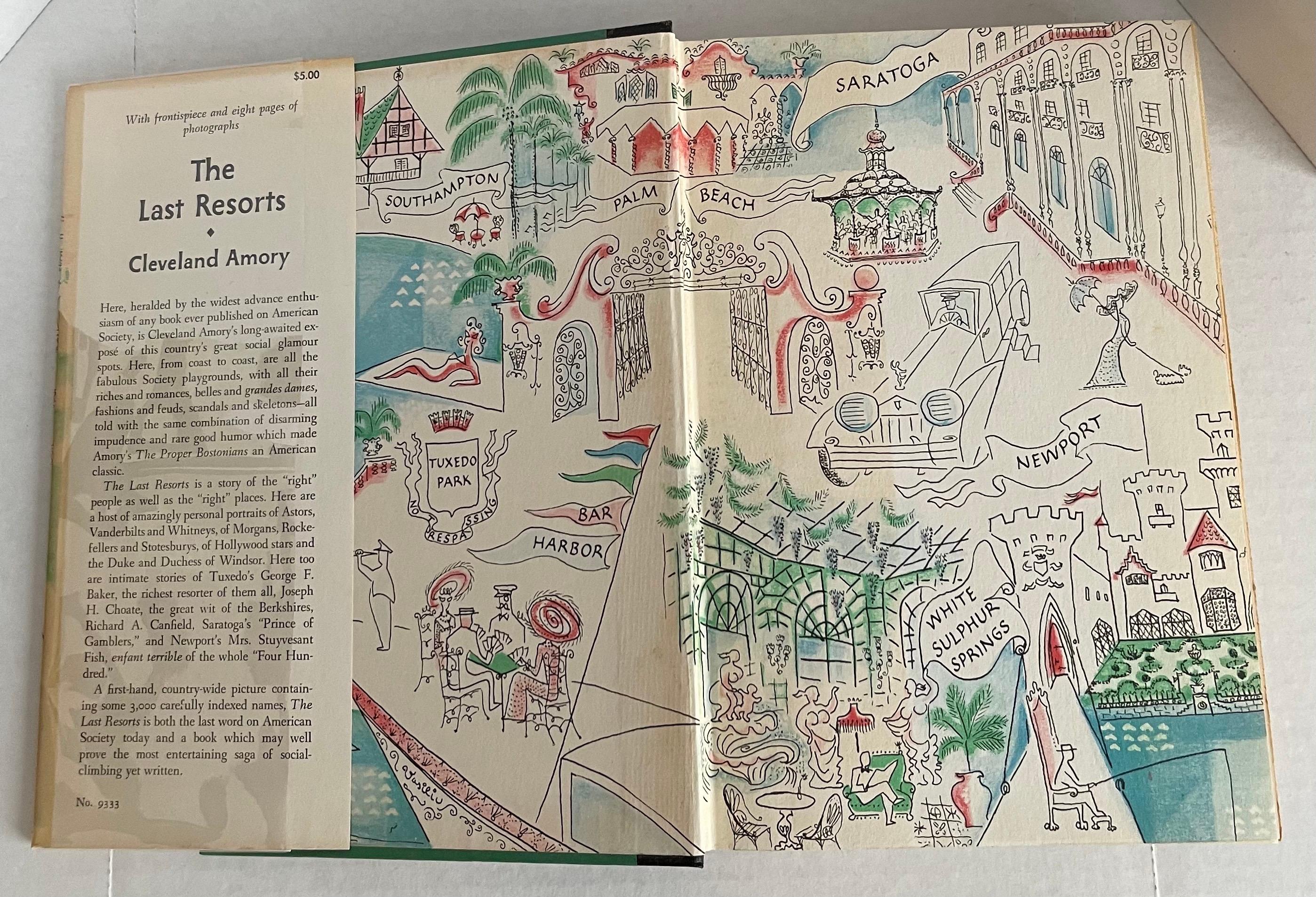 1952 The Last Resorts von Cleveland Amory, Buch im Zustand „Gut“ im Angebot in Stamford, CT