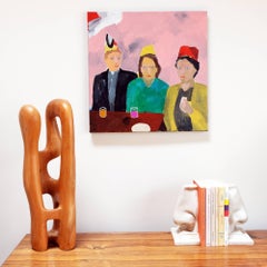 „The Last Sandwich“ Porträtgemälde von Alan Fears