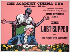 The Last Supper 1976 UK Quad Academy Cinema Film Poster, Peter Strausfeld