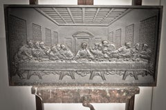 'The Last Supper' A Victorian plaque by Coalbrookedale in cast iron c.1878