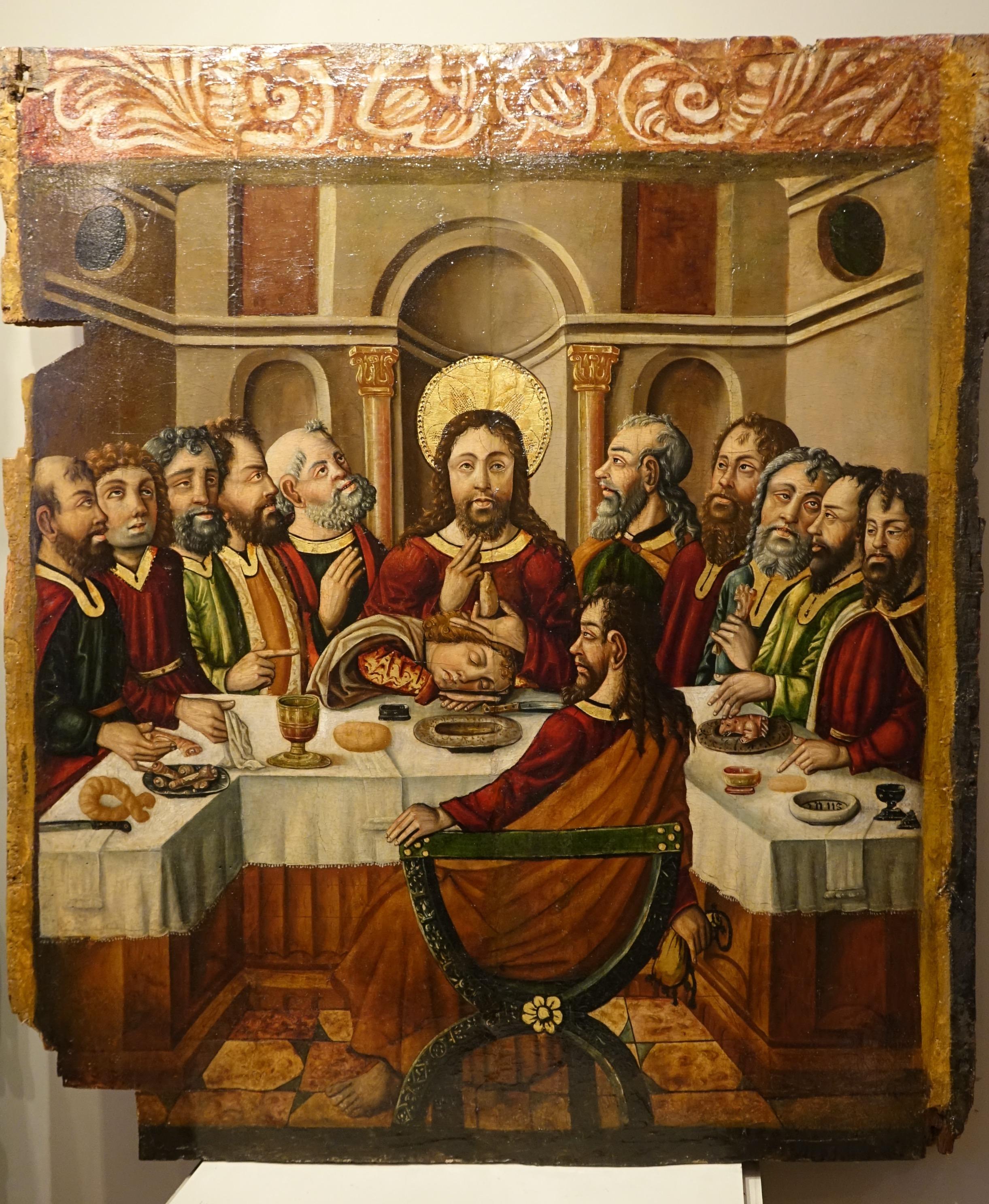 La Cène", Espagne, fin du XVe siècle