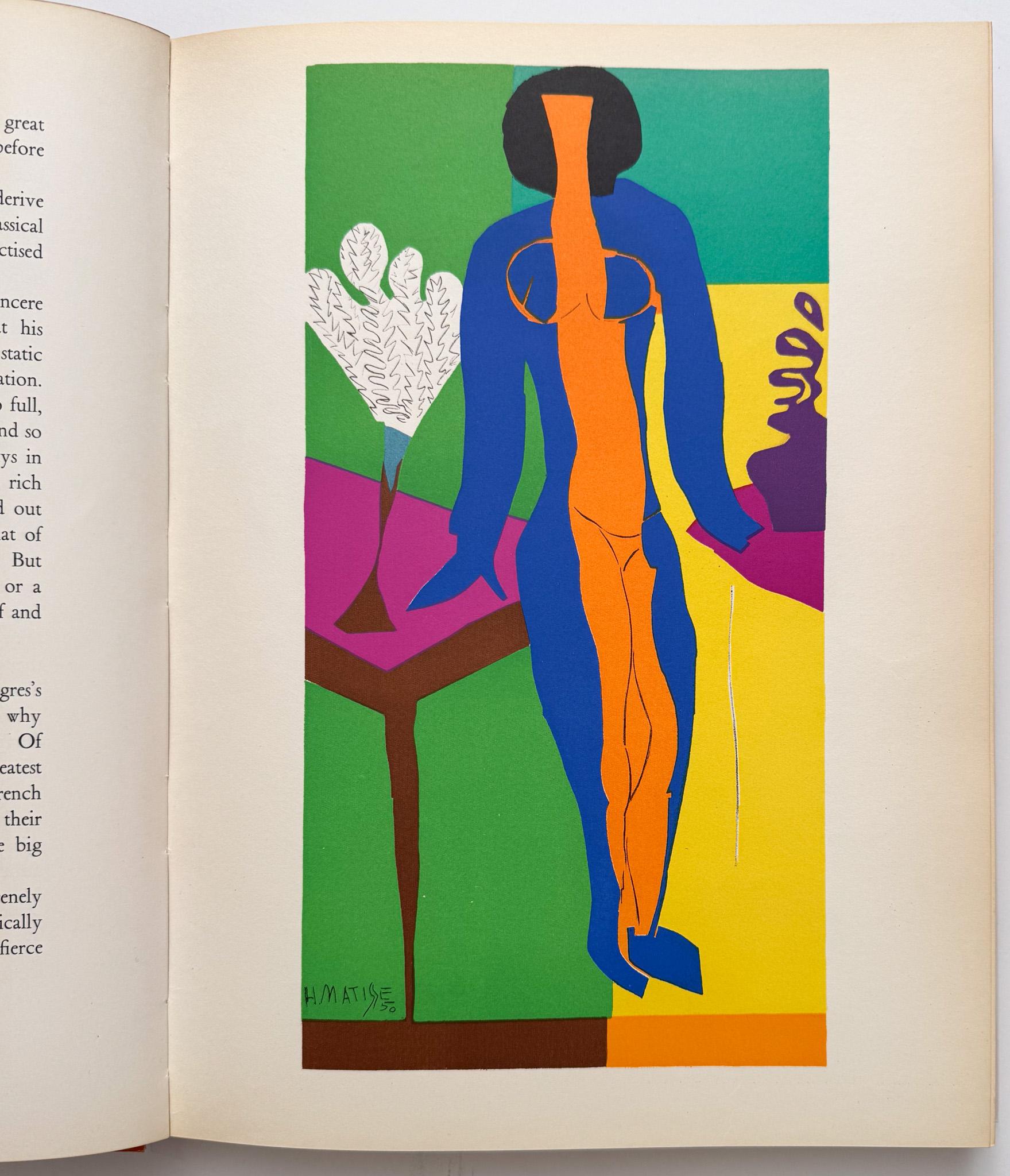 Milieu du XXe siècle Les dernières œuvres d'Henri Matisse 1950-1954 (édition intégrale Harcourt Brace) en vente