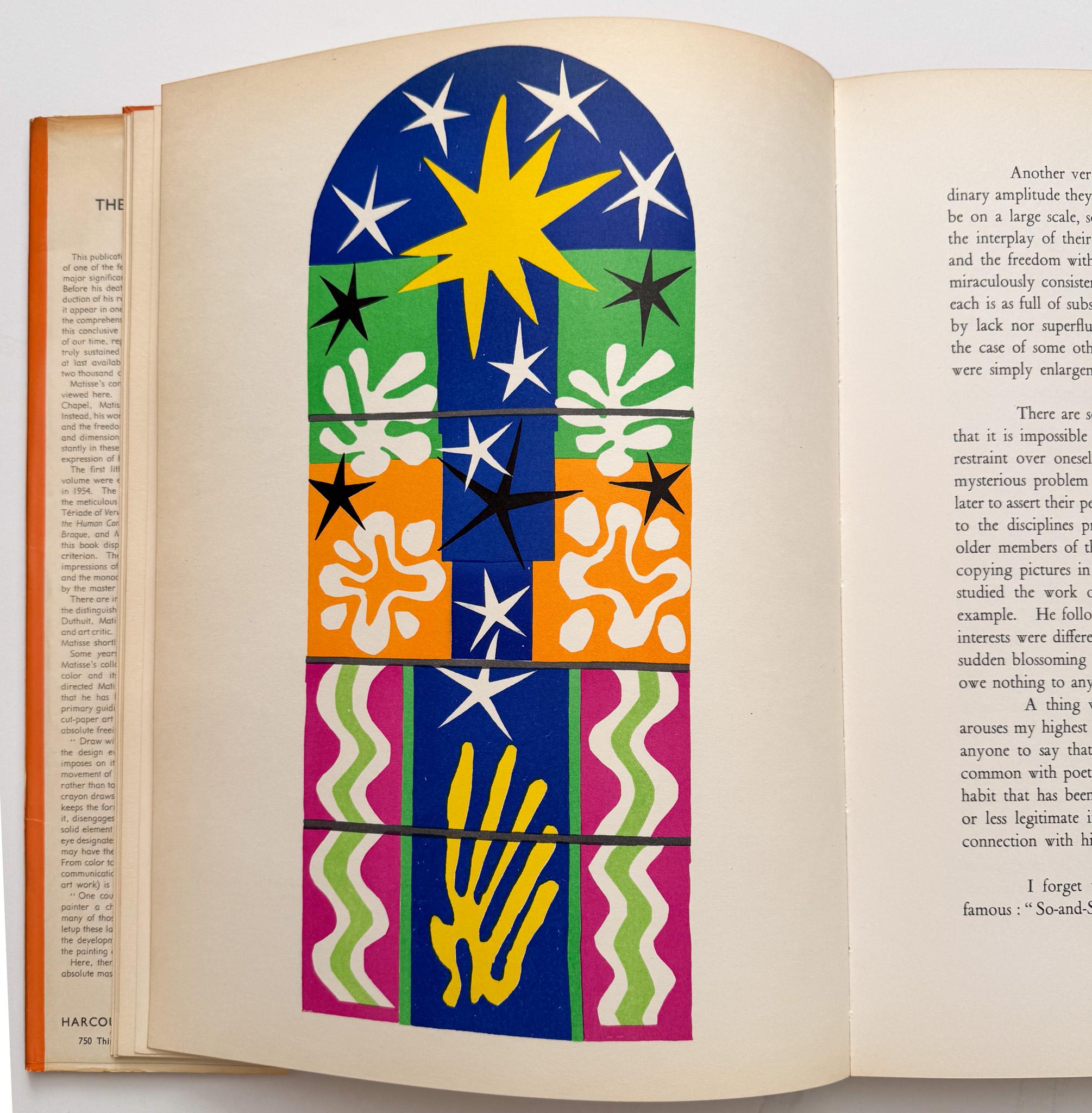 Les dernières œuvres d'Henri Matisse 1950-1954 (édition intégrale Harcourt Brace) en vente 1