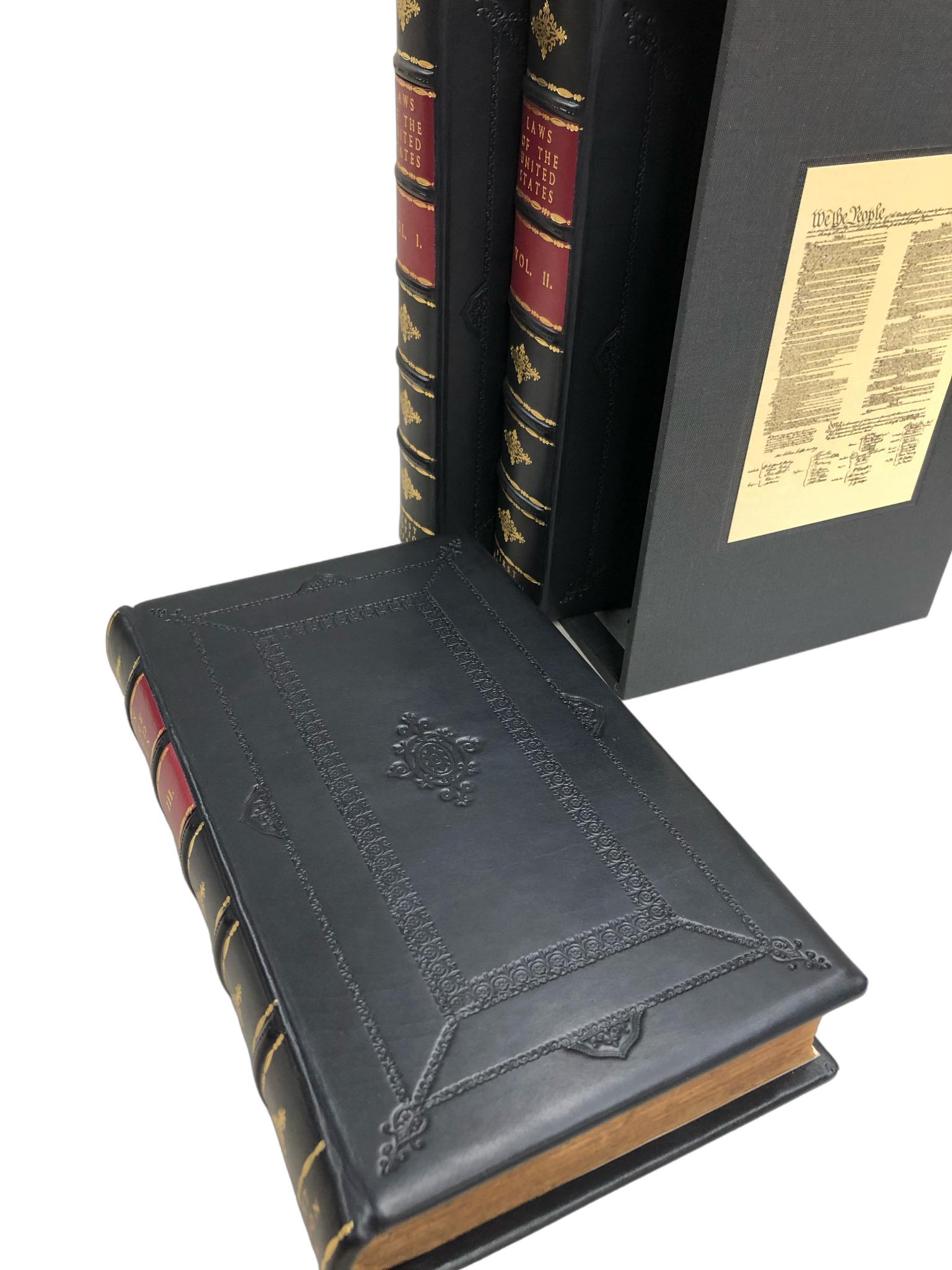 The Laws of the United States of America, First Edition, 3 Vol. Set, 1796-7 In Good Condition In Colorado Springs, CO