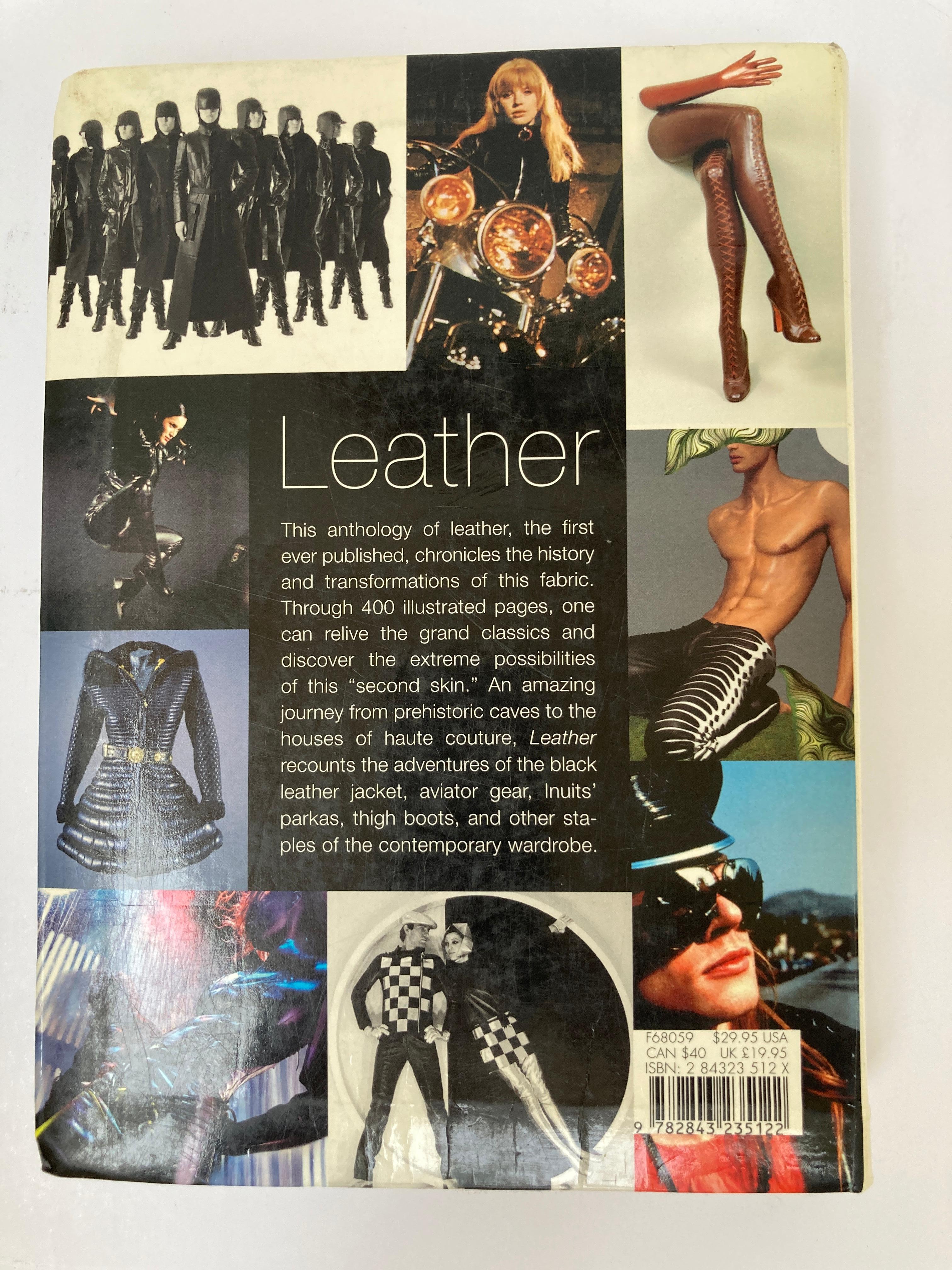 English The Leather Book by Anne-Laure Quilleriet Table Book by Assouline