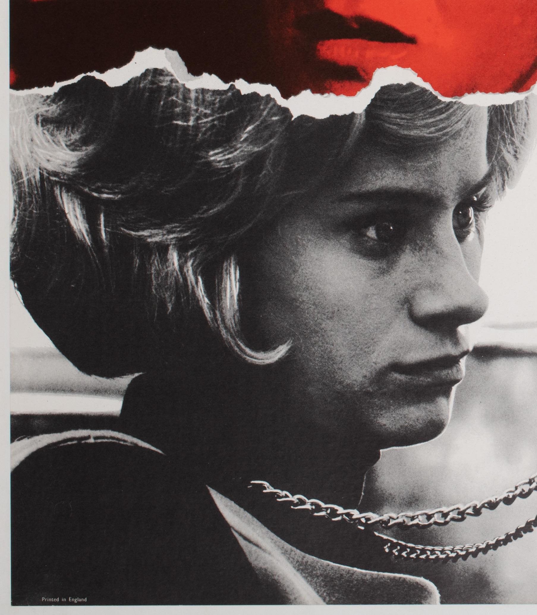 „The Leather Boys“, UK Quad-Filmplakat, 1964 (Leinen) im Angebot