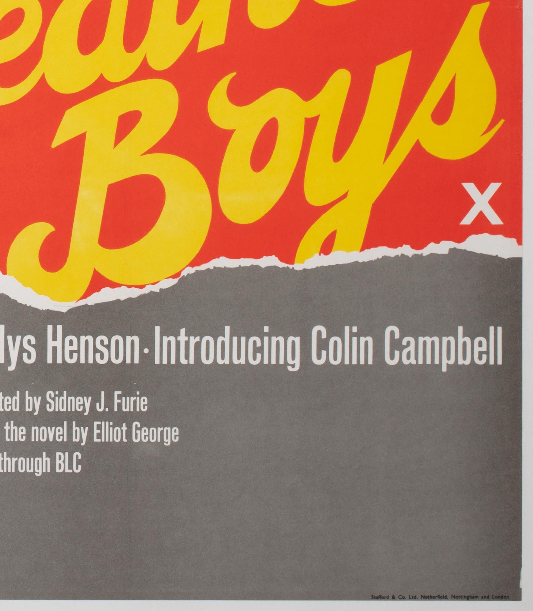 „The Leather Boys“, UK Quad-Filmplakat, 1964 im Angebot 2