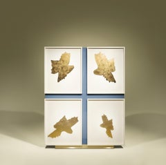 "THE LEAVES THAT ARE BIRDS II" Contemporary Large Cabinet by Luísa Peixoto