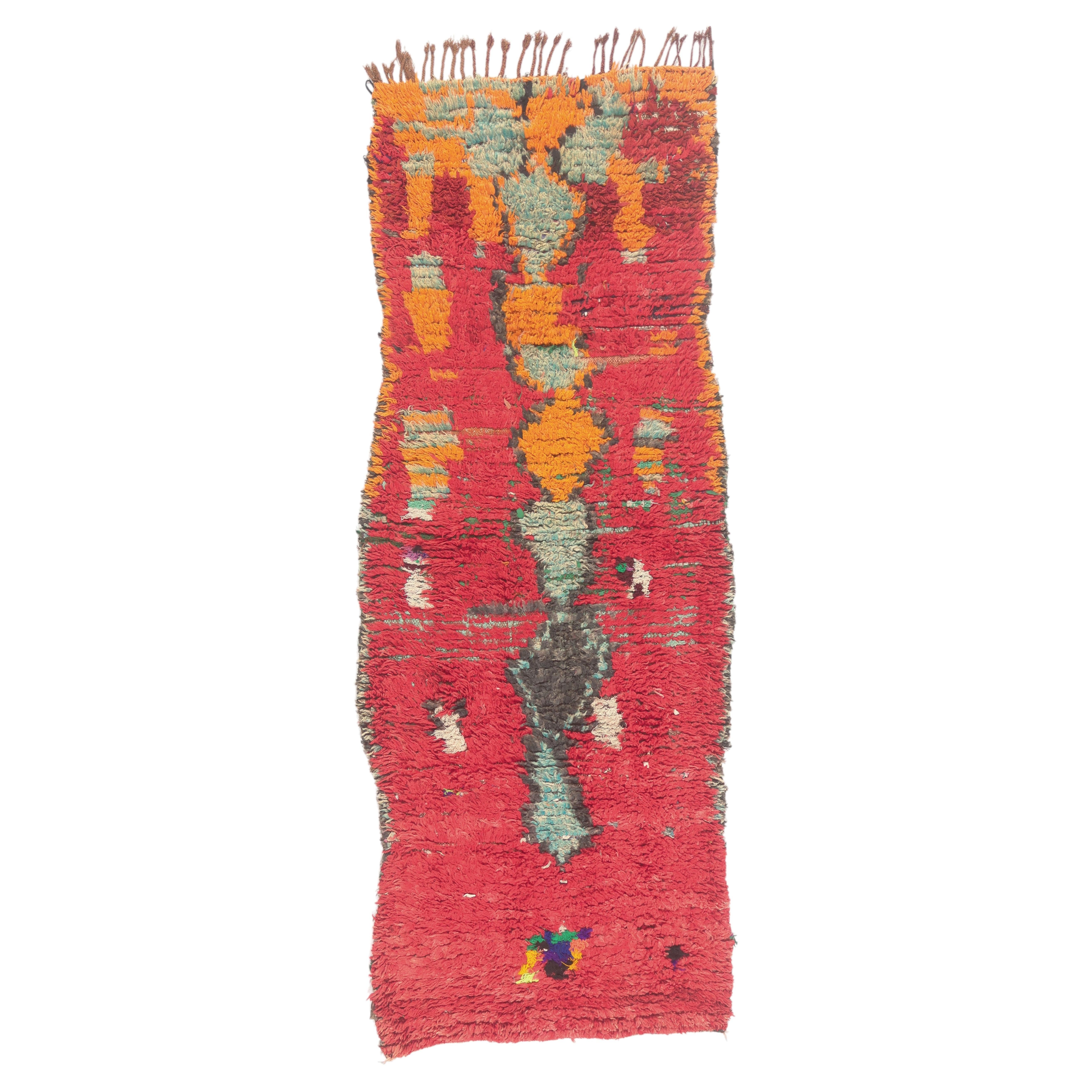 The Legacy Covenant: A Vintage Boujad Moroccan Masterpiece of Bohemian Splendor