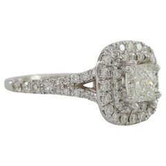 The LEO 1.39 Carat LEO Princess Cut Diamond Ring