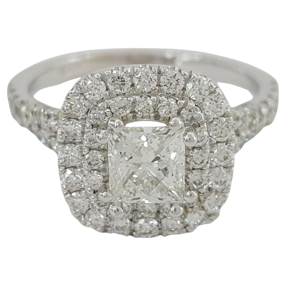 The LEO 1.39 Carat LEO Princess Cut Diamond Ring