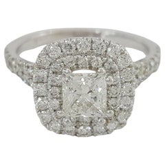 The LEO 1.39 Carat LEO Princess Cut Diamond Ring