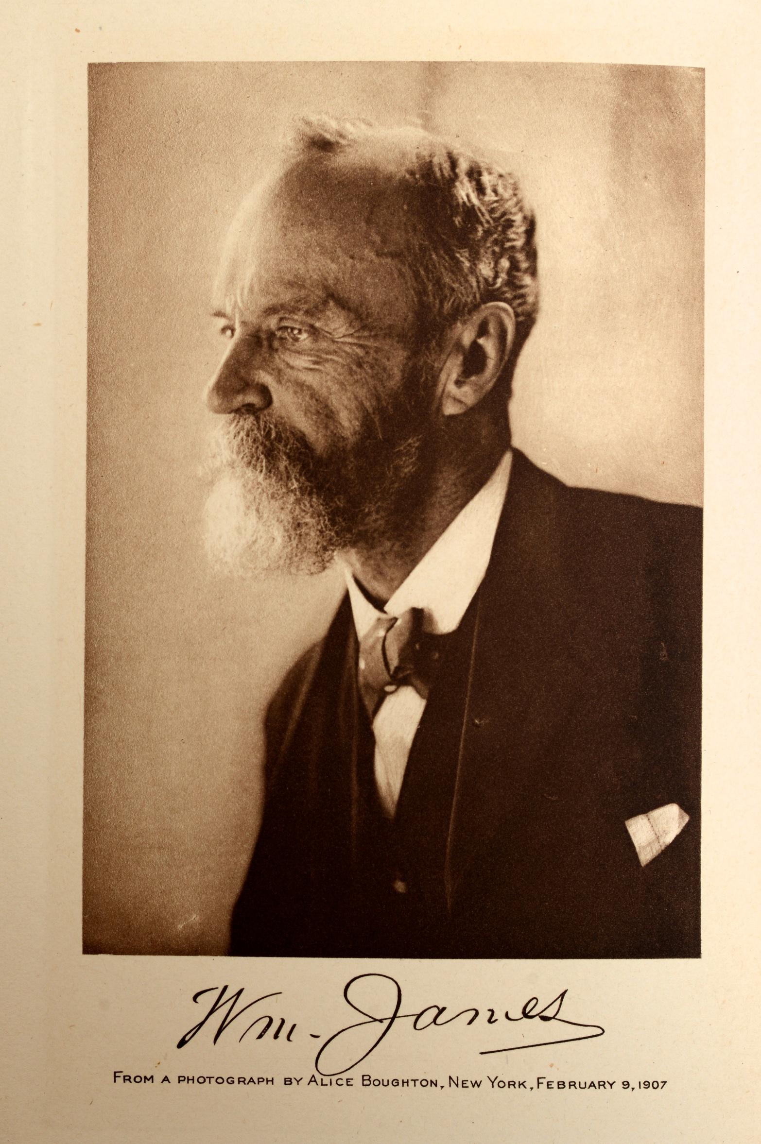 The Letters of William James, 2 volumes Edited by His Son Henry James. Atlantic Monthly Press, Boston, 1920. First Edition hardcovers with no dust jackets. 