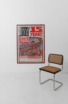 The Levellers billboard promo poster 'Dance Before the Storm" 15 years