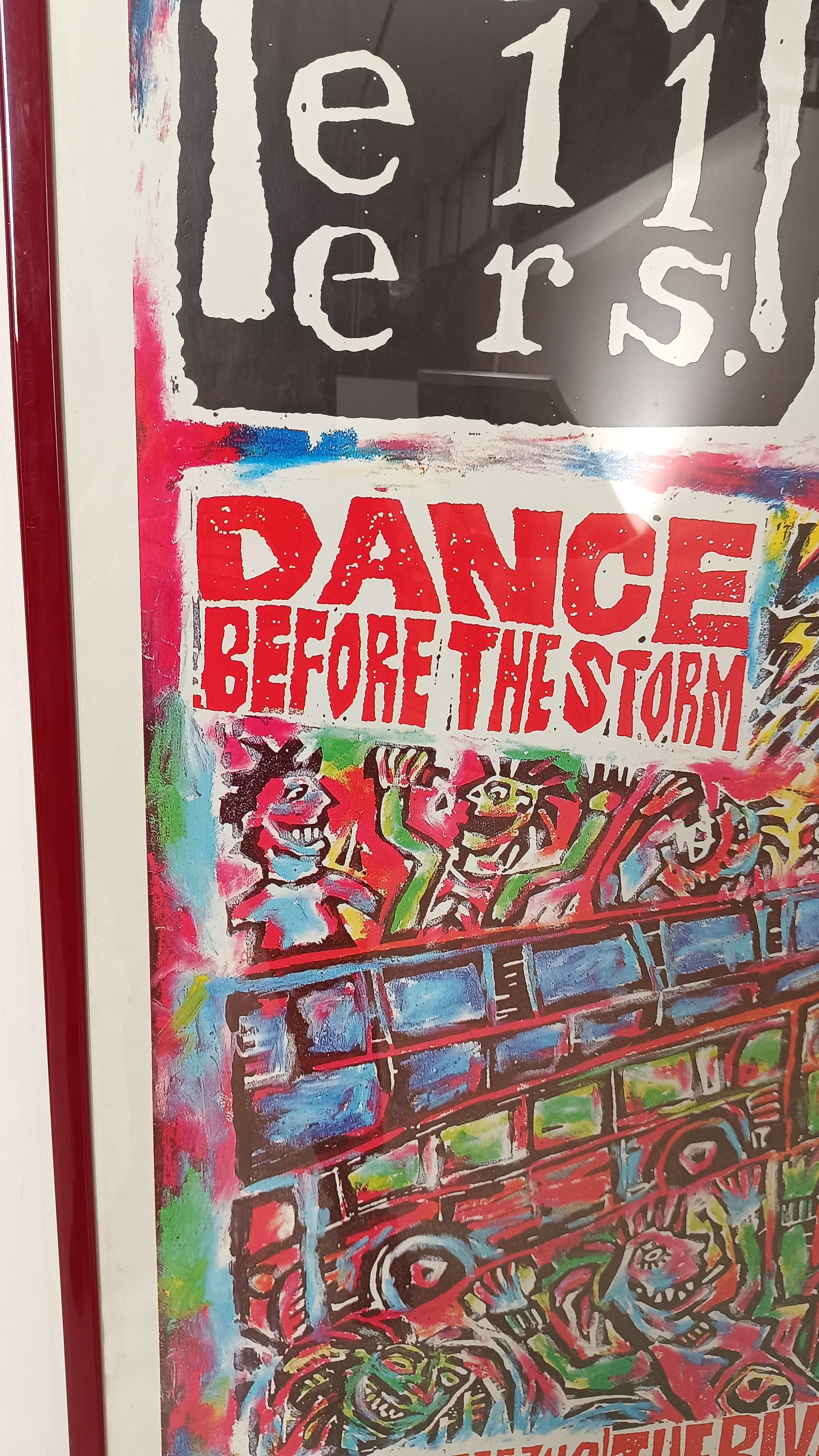 Beech The Levellers billboard promo poster 'Dance Before the Storm