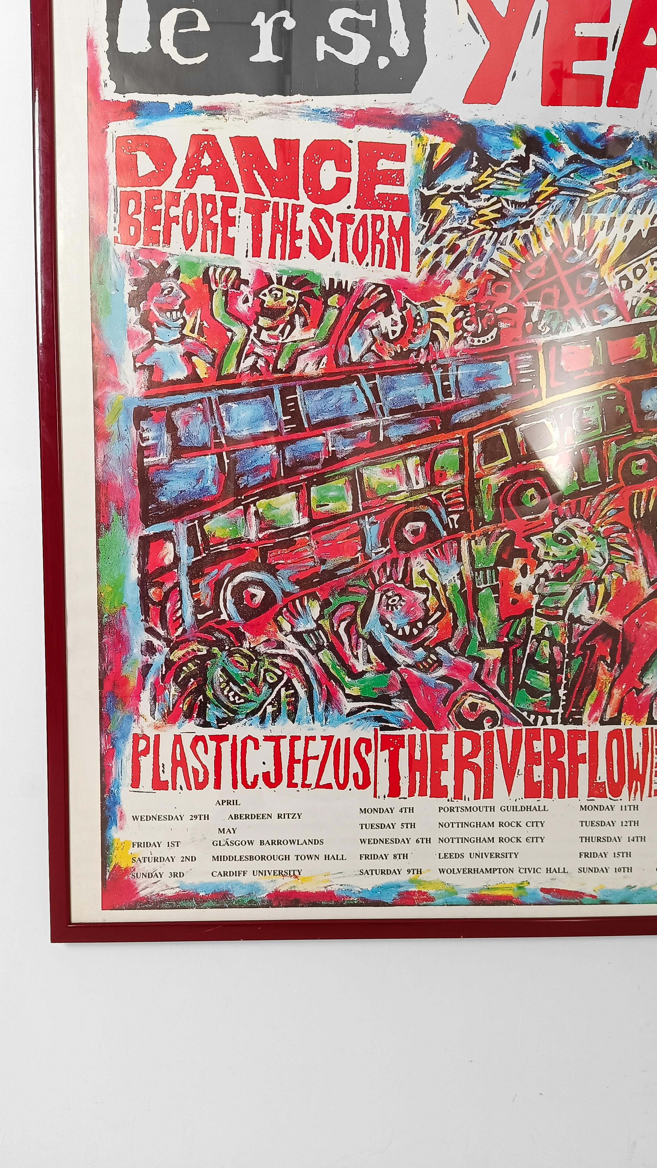 The Levellers billboard promo poster 'Dance Before the Storm