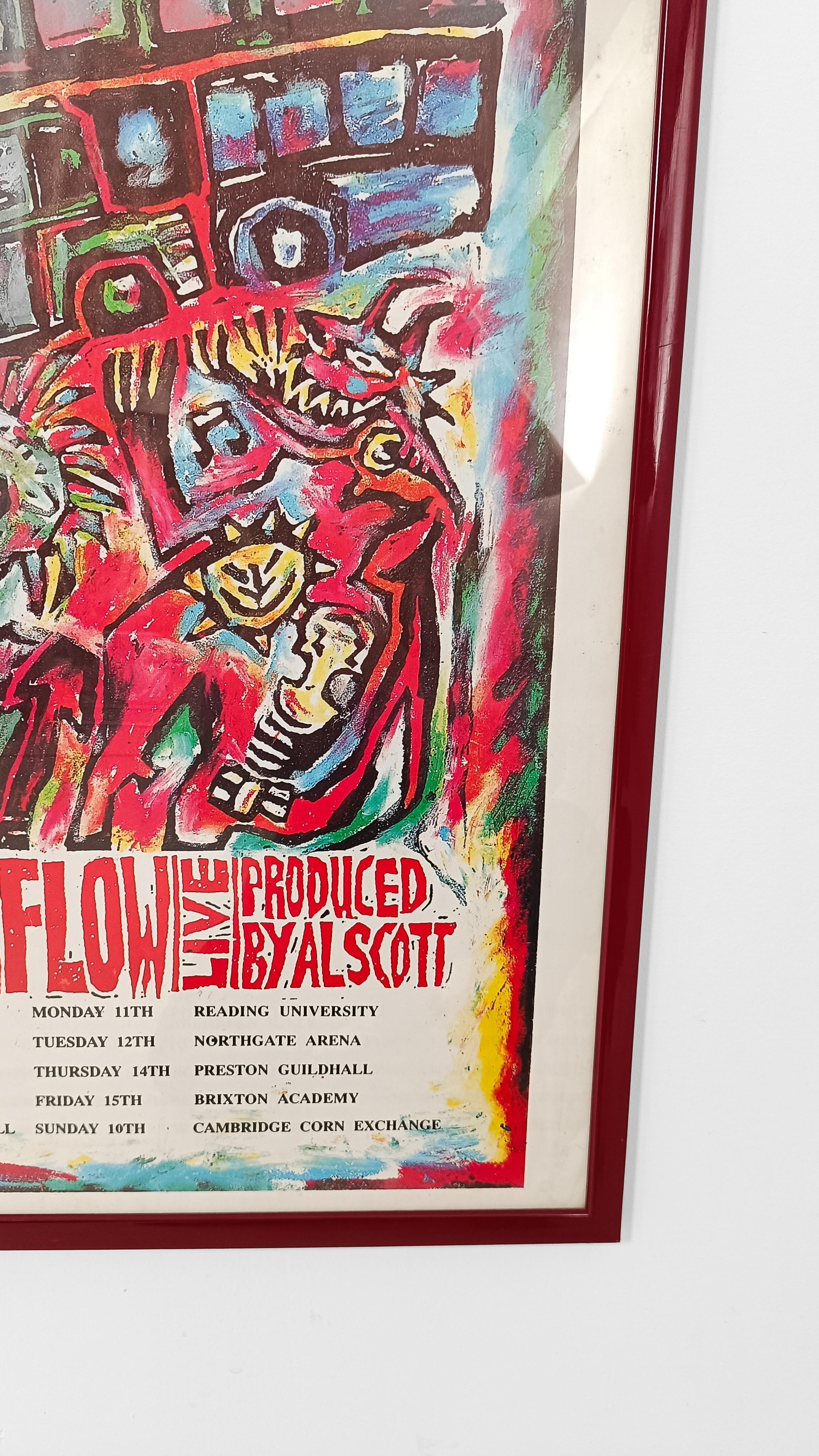 The Levellers billboard promo poster 'Dance Before the Storm