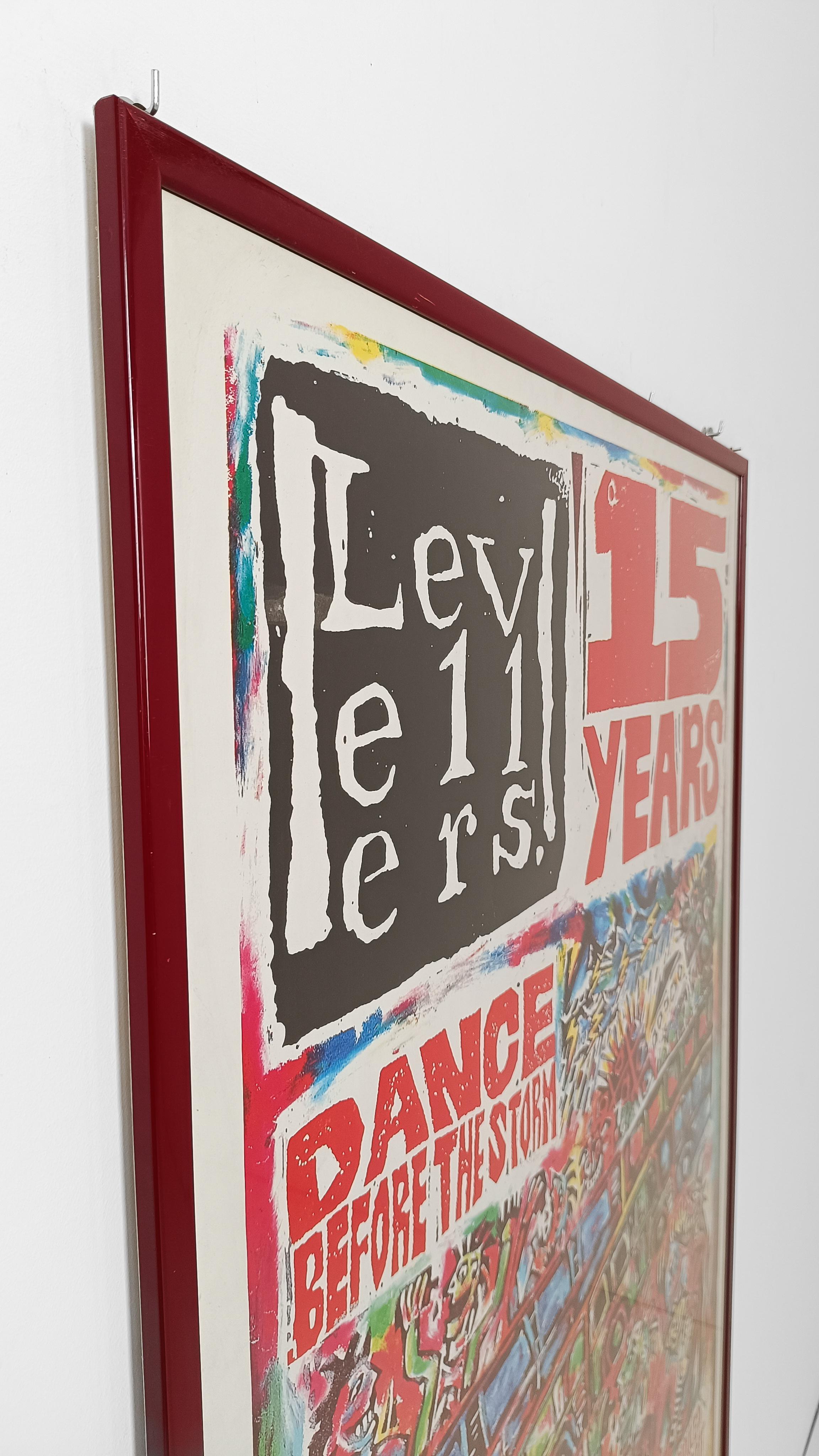 The Levellers billboard promo poster 'Dance Before the Storm