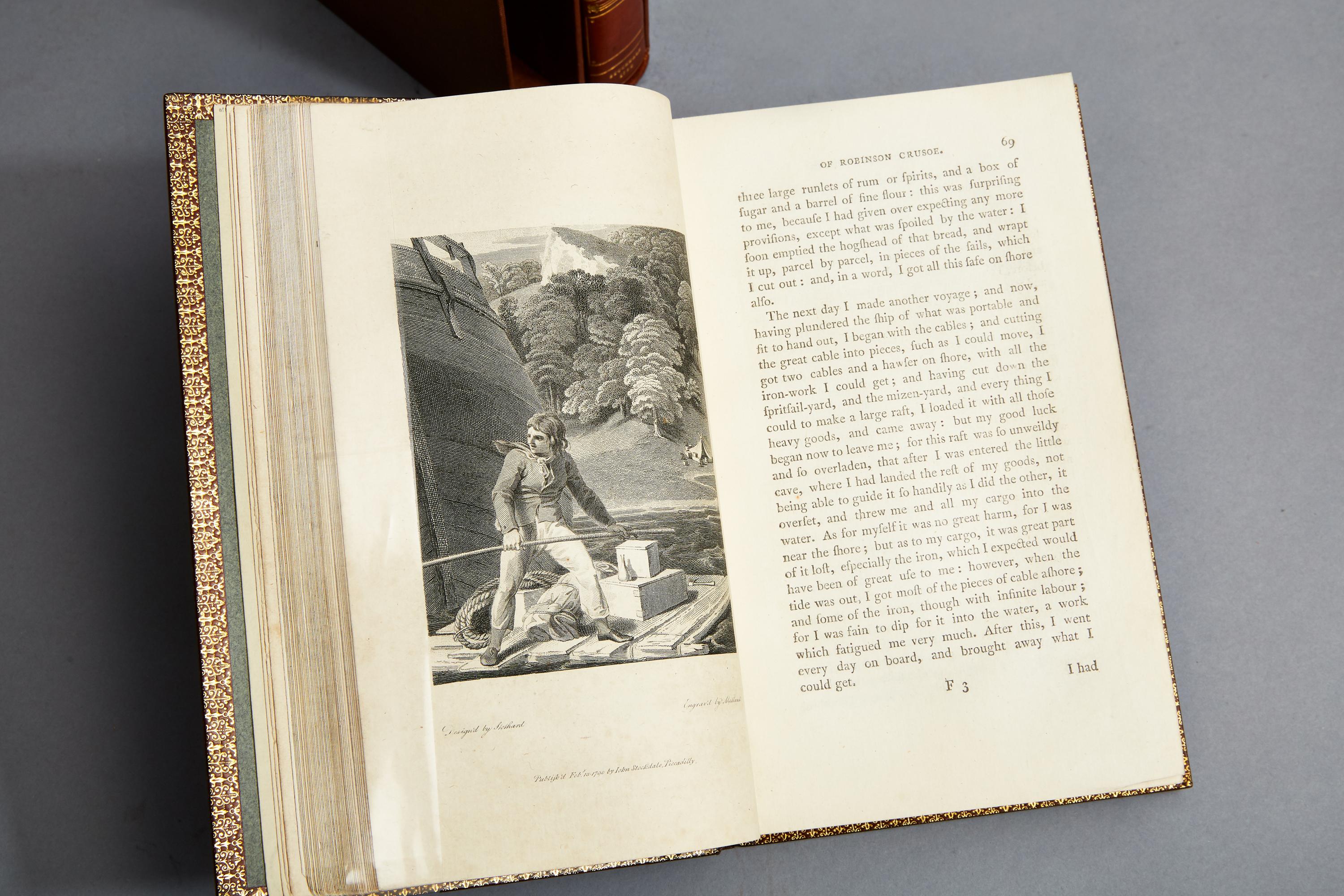 The Life and Strange Surprising Adventures Of Robinson Crusoe In Good Condition In New York, NY